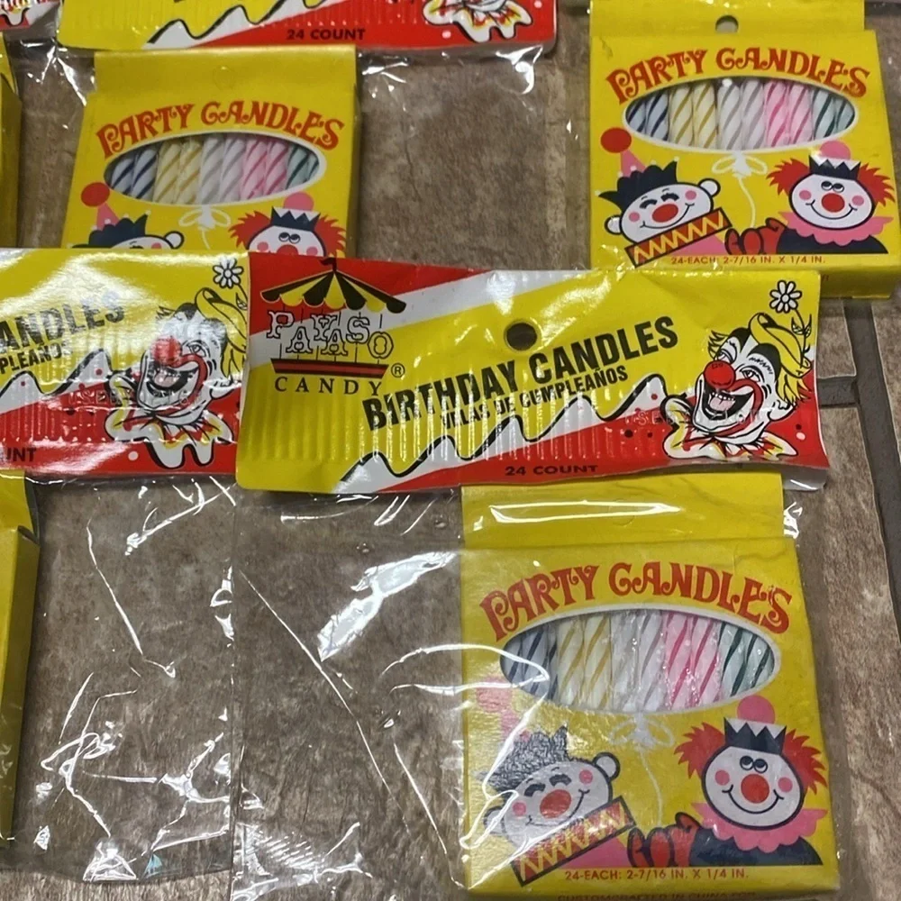 Birthday Candle Bundle Party Supplies Kids